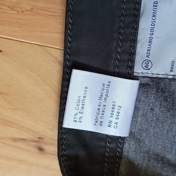 Adriano Goldschmied protege black pants 36w x 28in - Picture 4 of 10